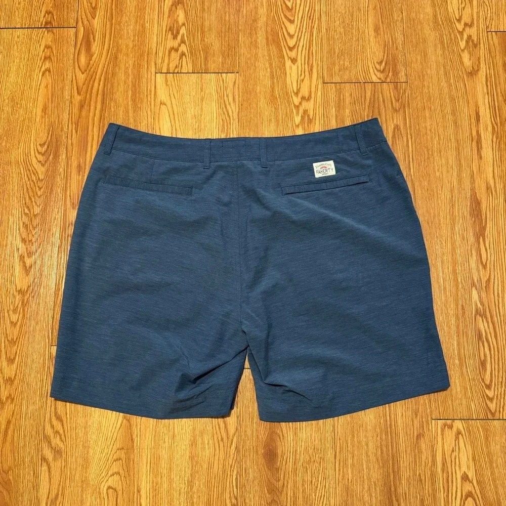 Faherty Men's All Day Shorts 36 Belt Loop Adjustable Gorpcore 6.5